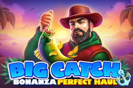 Big Catch Bonanza fishing slot at rollino casino with multipliers and free spins