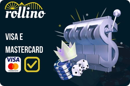 Carte Visa e Mastercard con protezione 3D Secure e crittografia avanzata disponibili su casino rollino