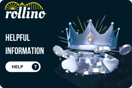 RTP percentages and game rules display in rollino casino no deposit bonus eligible game lobby