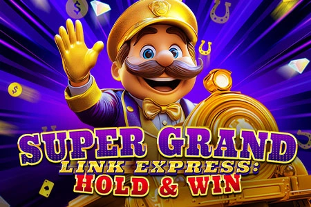 Train-themed jackpot slot at casino rollino with hold and win features