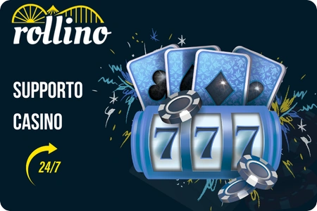 Rollino casino review: assistenza clienti italiana 24/7 via live chat ed email per bonus, pagamenti e problemi tecnici